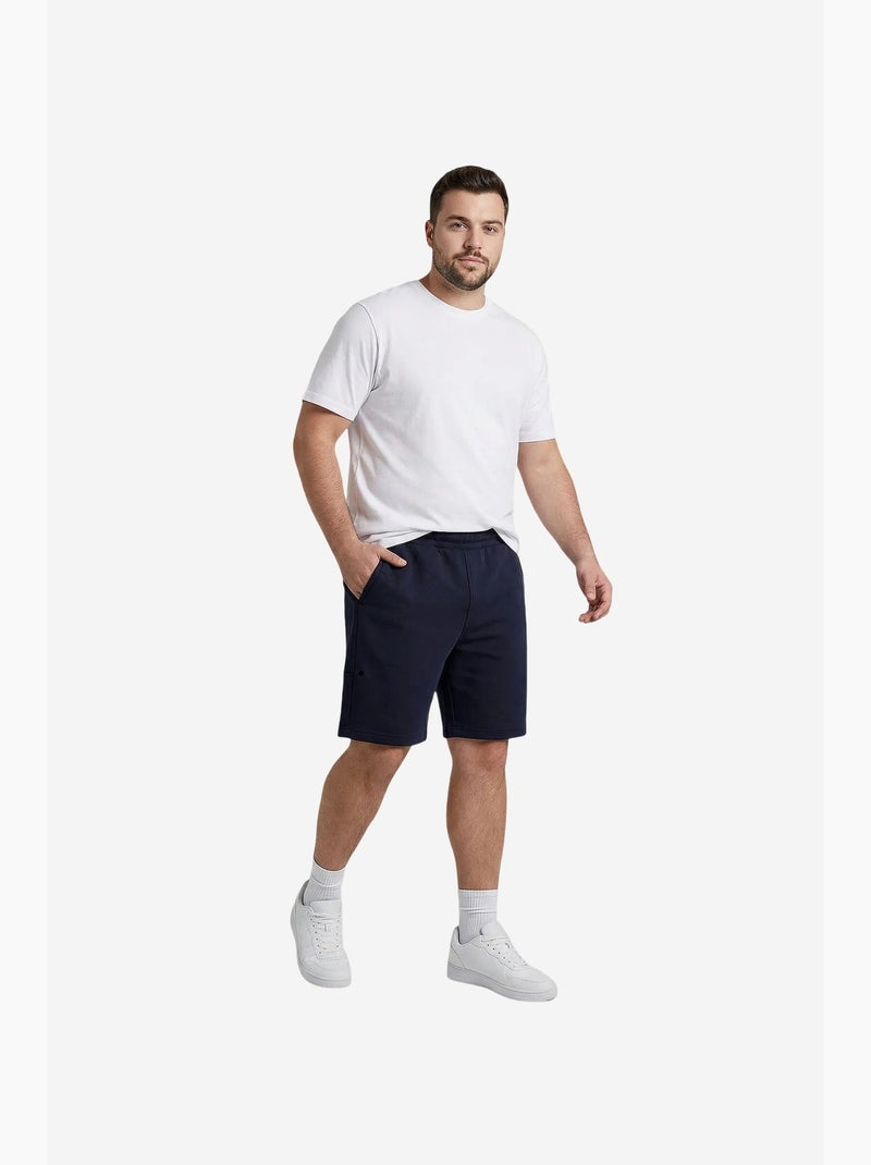 Shorts de hombre de algodón y poliéster tommy Azul marino - Kiabi