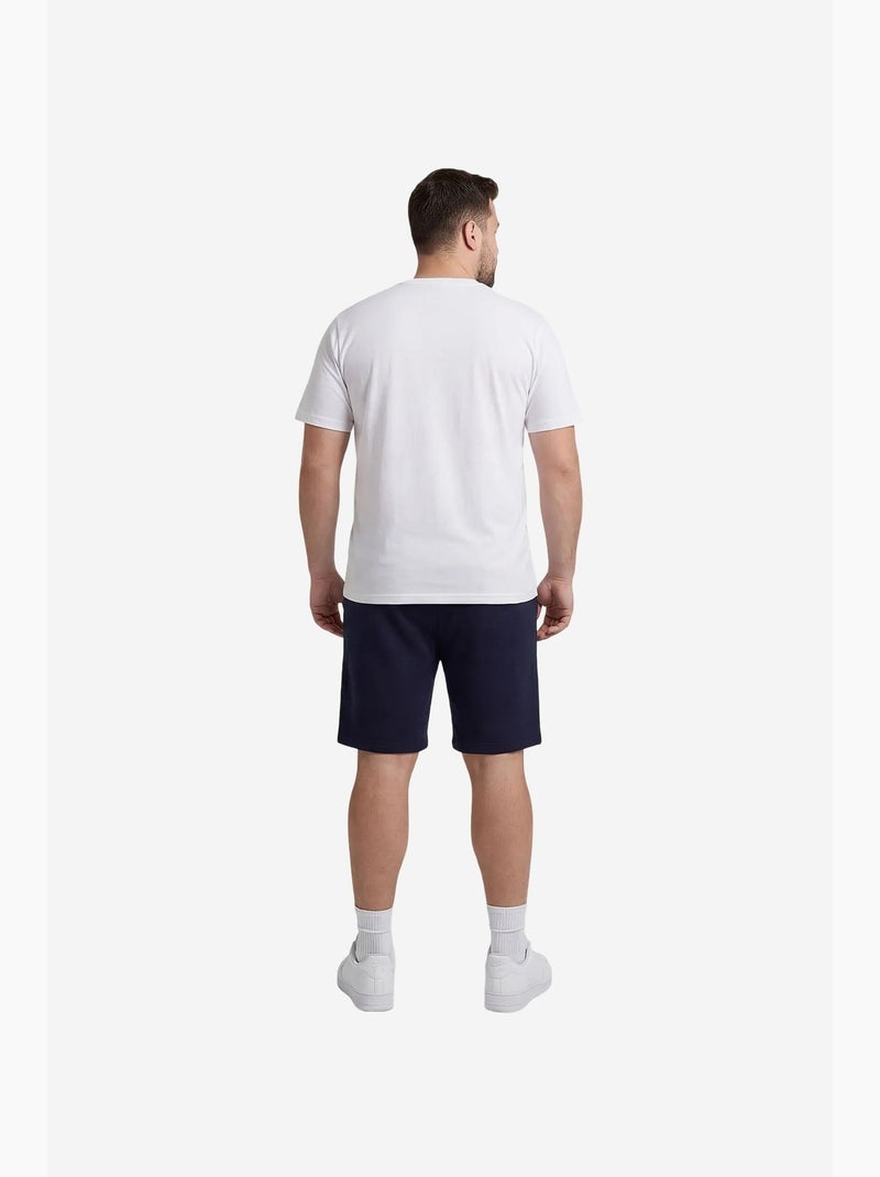 Shorts de hombre de algodón y poliéster tommy Azul marino - Kiabi