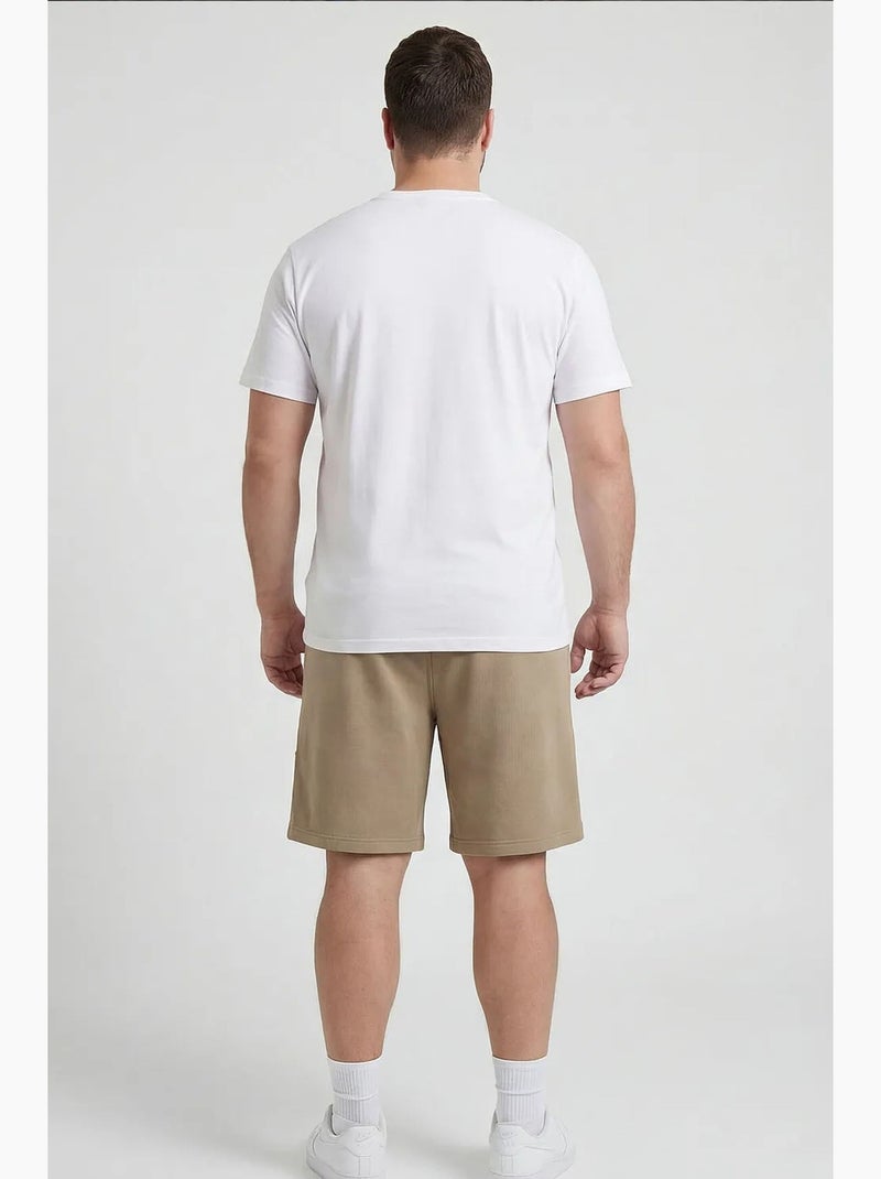 Shorts de hombre de algodón y poliéster tommy Beige arcilla - Kiabi