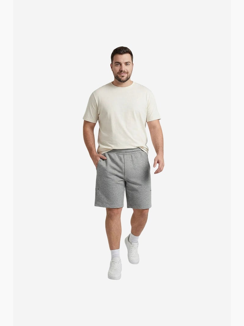 Shorts de hombre de algodón y poliéster tommy Gris claro - Kiabi