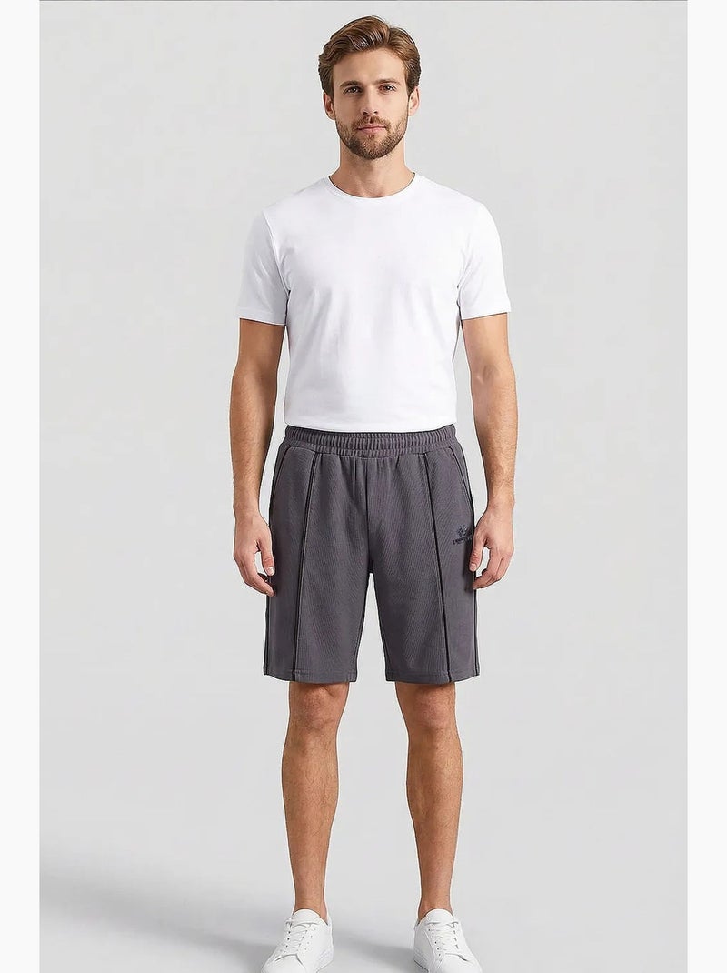 Shorts de hombre de algodón y poliéster tommy Gris negro - Kiabi