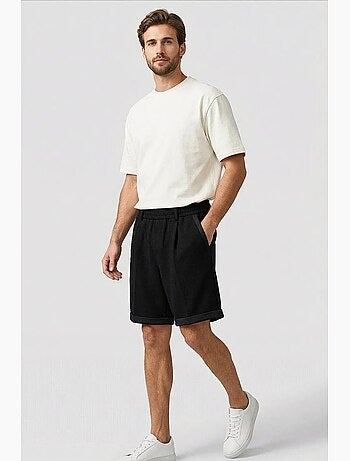 Shorts de hombre de algodón y poliéster tommy