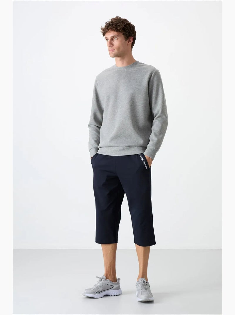 Shorts de hombre de mezcla de algodón tommy Azul marino - Kiabi