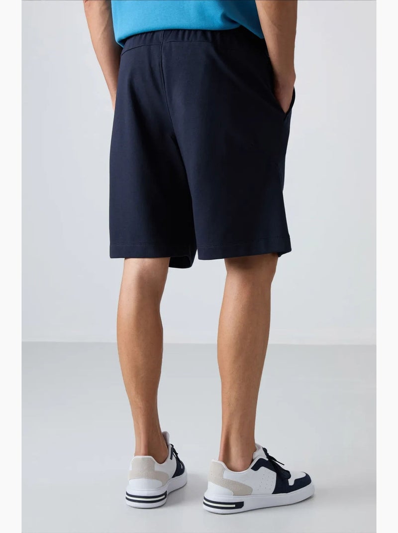 Shorts de hombre de mezcla de algodón tommy Azul marino - Kiabi