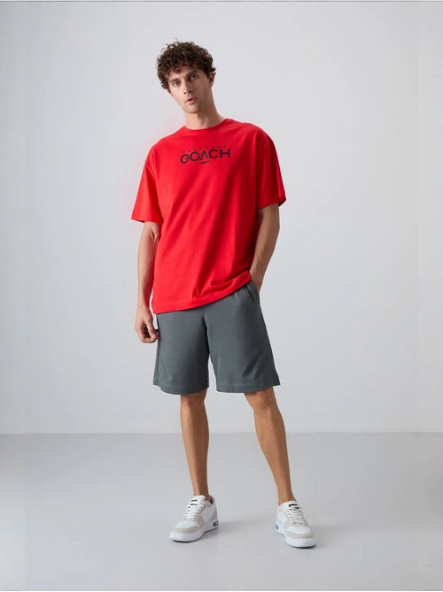 Shorts de hombre de mezcla de algodón tommy - Kiabi Shorts de hombre de mezcla de algodón tommy - Kiabi