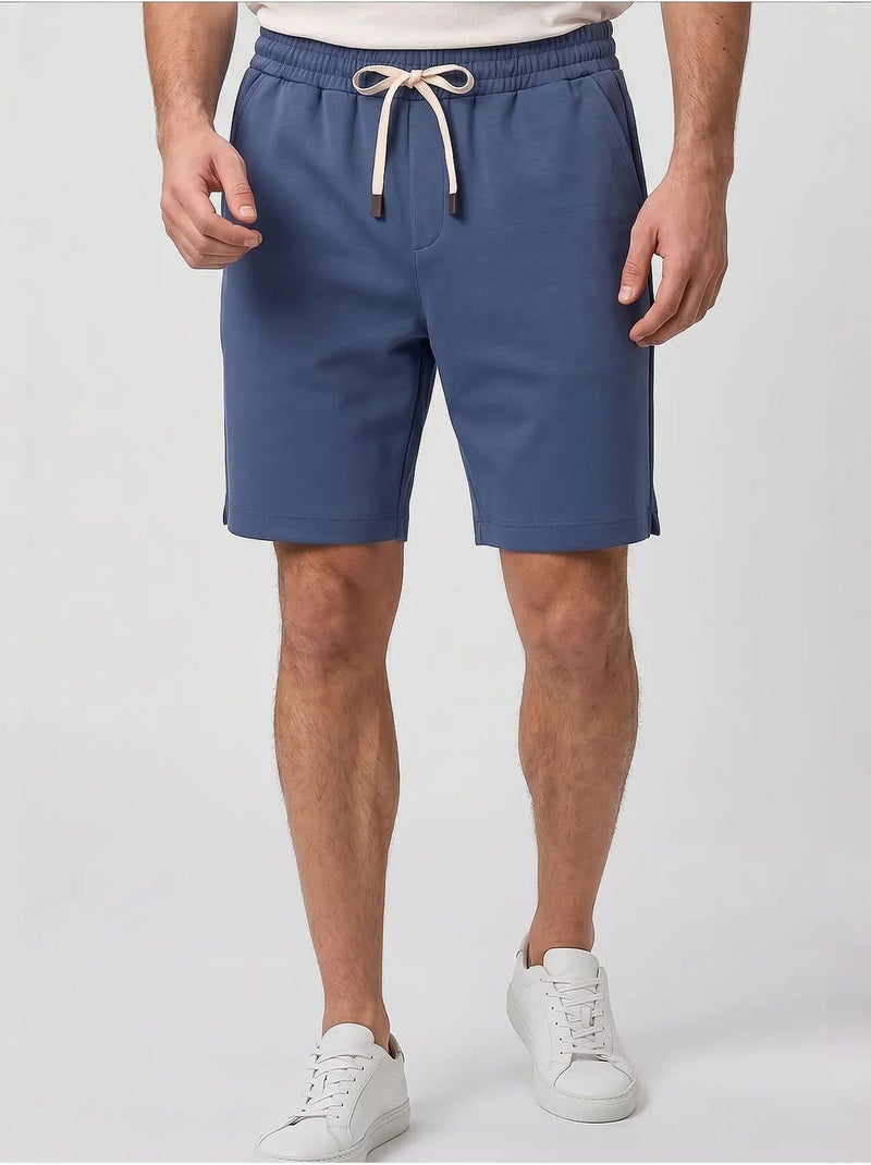 Shorts de hombre de poliéster-elastano tommy Azul - Kiabi