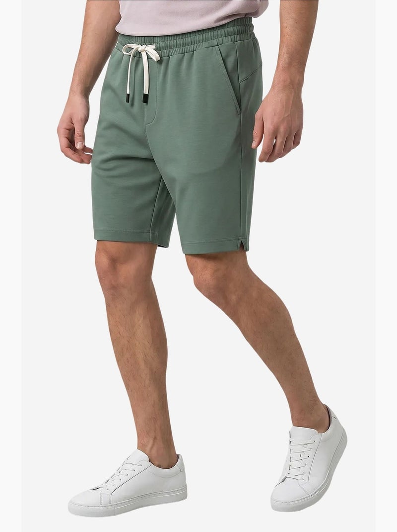 Shorts de hombre de poliéster-elastano tommy Caqui - Kiabi