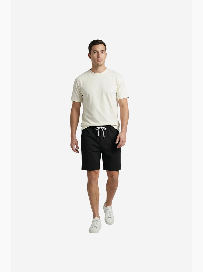 Shorts de hombre de poliéster-elastano tommy Negro - Kiabi