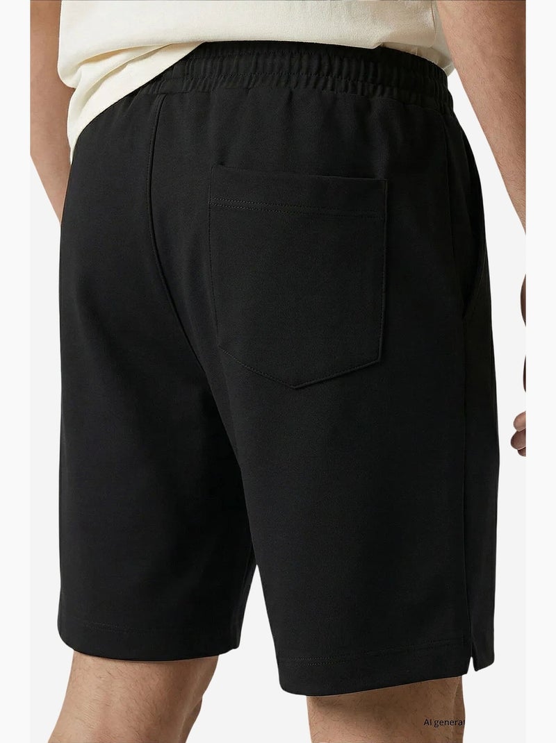 Shorts de hombre de poliéster-elastano tommy Negro - Kiabi