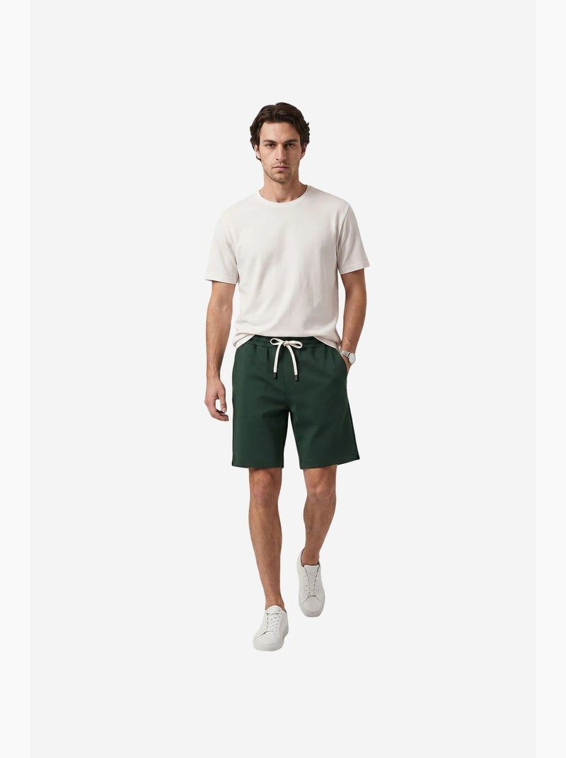 Shorts de hombre de poliéster-elastano tommy Verde oscuro - Kiabi