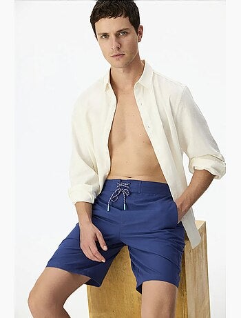 Shorts de hombre surfer con estampado de eslogan penti