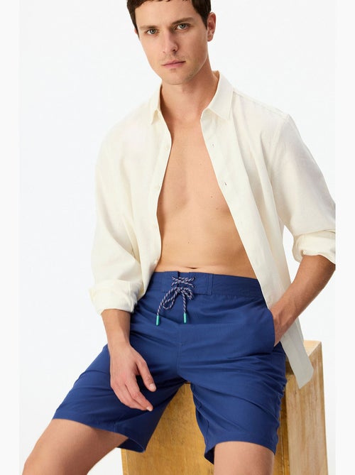 Shorts de hombre surfer con estampado de eslogan penti - Kiabi Shorts de hombre surfer con estampado de eslogan penti - Kiabi