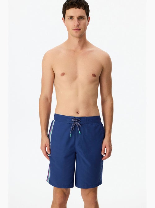 Shorts de hombre surfer con estampado de eslogan penti - Kiabi Shorts de hombre surfer con estampado de eslogan penti - Kiabi