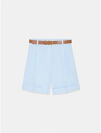 Shorts de lino dilvin