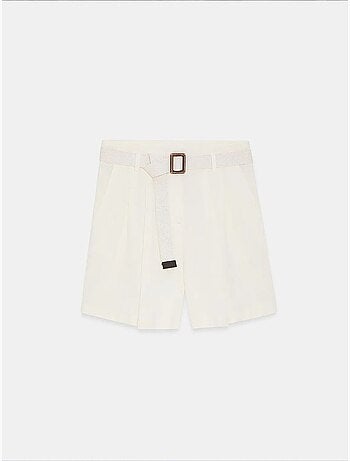 Shorts de lino dilvin