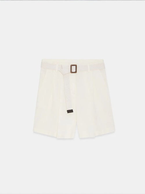 Shorts de lino dilvin - Kiabi
