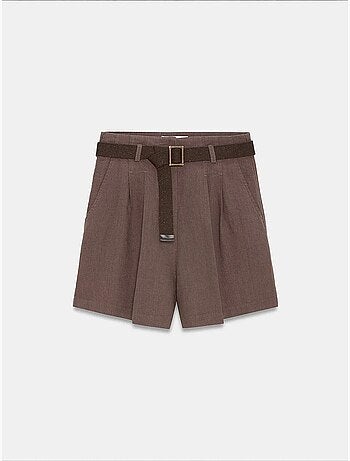 Shorts de lino dilvin