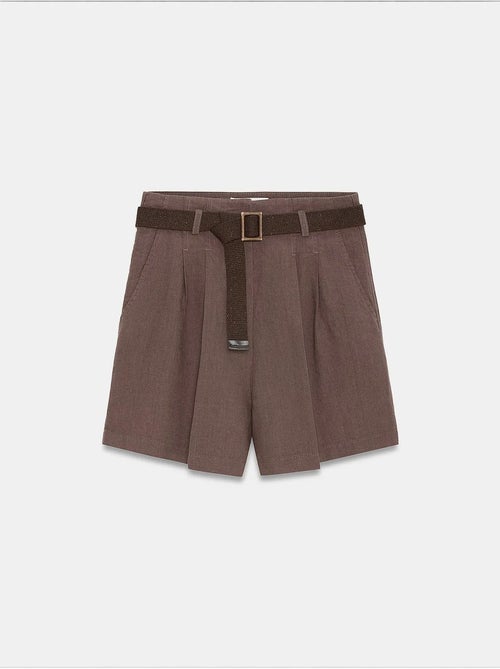 Shorts de lino dilvin - Kiabi Shorts de lino dilvin - Kiabi