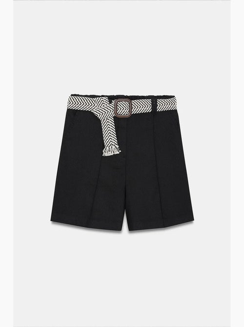 Shorts de mezcla de lino dilvin - Kiabi