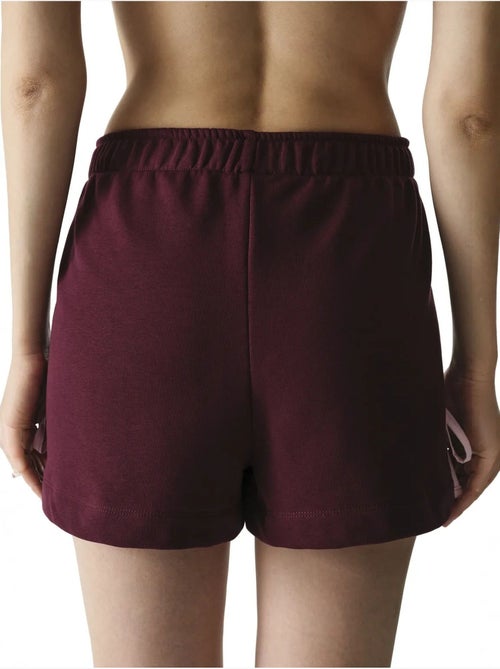 Shorts de mujer con detalle de lazo y detalle de cinta penti - Kiabi Shorts de mujer con detalle de lazo y detalle de cinta penti - Kiabi