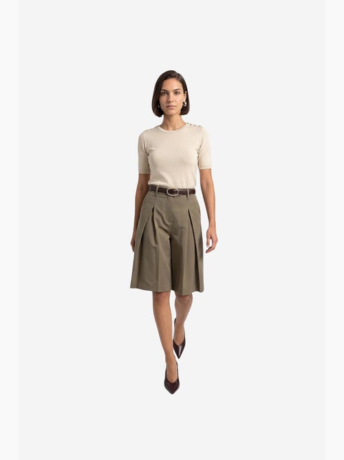 Shorts de mujer corte sastre dilvin - Kiabi Shorts de mujer corte sastre dilvin - Kiabi