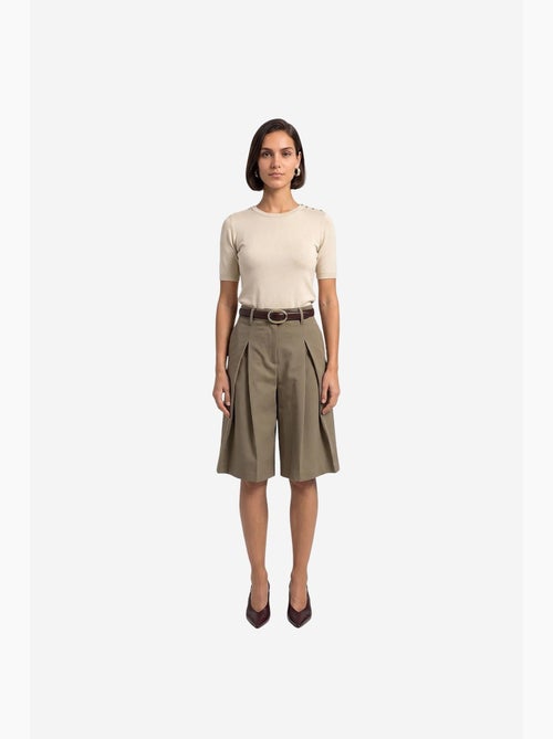 Shorts de mujer corte sastre dilvin - Kiabi Shorts de mujer corte sastre dilvin - Kiabi