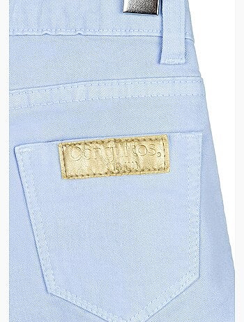 Shorts de niña celeste