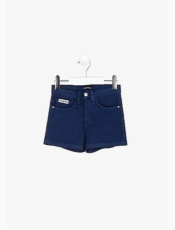 Shorts de niña marino