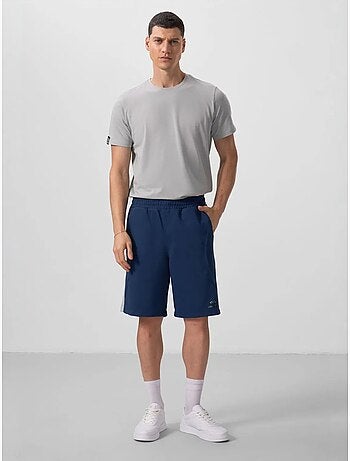 Shorts de punto oversize en mezcla de algodón tommy