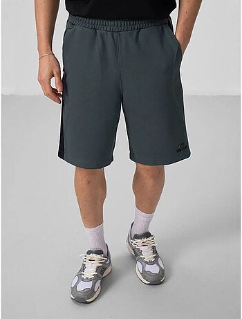 Shorts de punto oversize en mezcla de algodón tommy