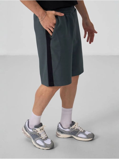 Shorts de punto oversize en mezcla de algodón tommy - Kiabi Shorts de punto oversize en mezcla de algodón tommy - Kiabi