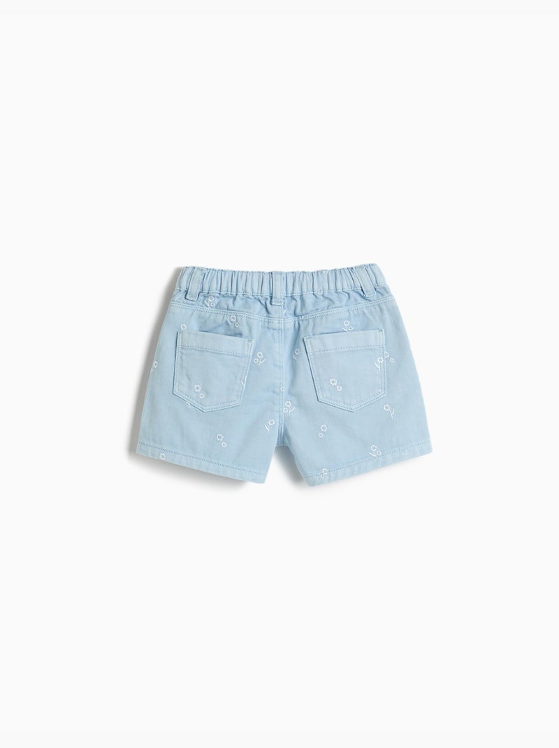 Shorts de sarga, MO Fashion Azul - Kiabi