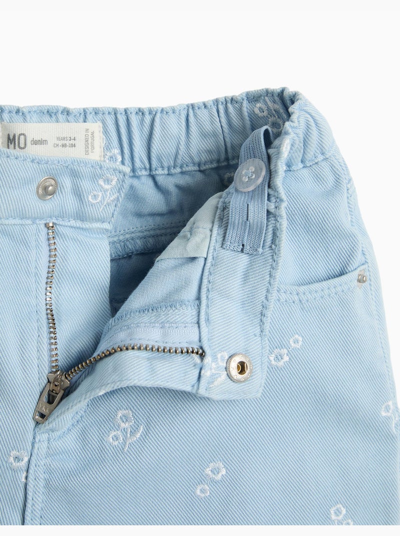 Shorts de sarga, MO Fashion Azul - Kiabi