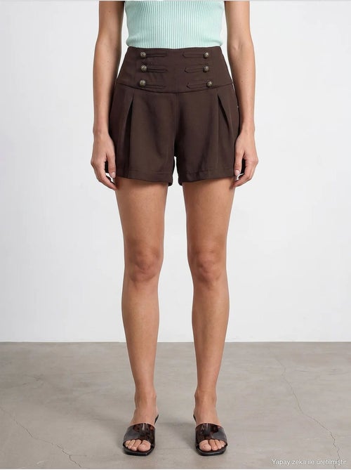 Shorts de tencel para mujer dilvin - Kiabi Shorts de tencel para mujer dilvin - Kiabi