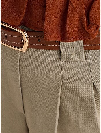 Shorts sastre de cintura alta para mujer dilvin