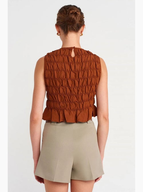 Shorts sastre de cintura alta para mujer dilvin - Kiabi Shorts sastre de cintura alta para mujer dilvin - Kiabi