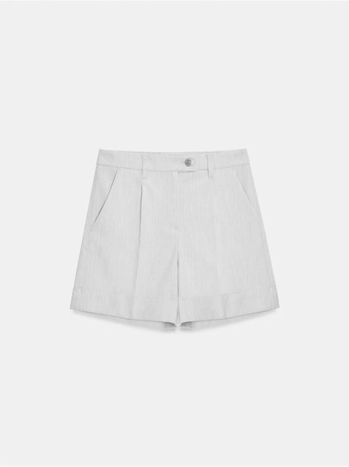 Shorts sastre de tejido de cintura alta dilvin - Kiabi Shorts sastre de tejido de cintura alta dilvin - Kiabi
