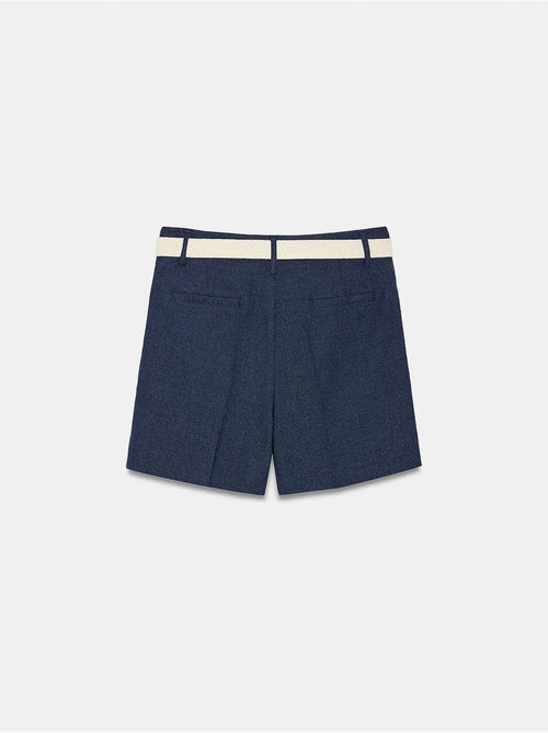 Shorts sastre de tiro alto con cinturón dilvin - Kiabi Shorts sastre de tiro alto con cinturón dilvin - Kiabi