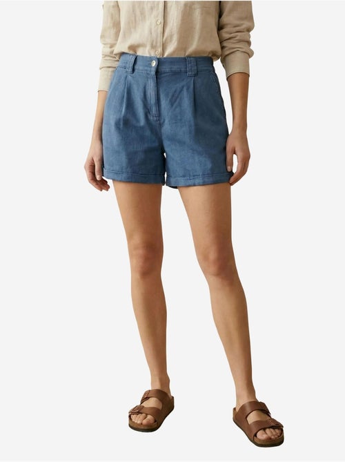 Shorts sastre de tiro alto y pernera ancha my fashion - Kiabi