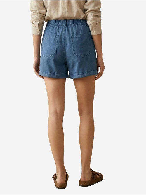 Shorts sastre de tiro alto y pernera ancha my fashion - Kiabi