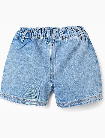 Shorts vaqueros con bolsillos delanteros