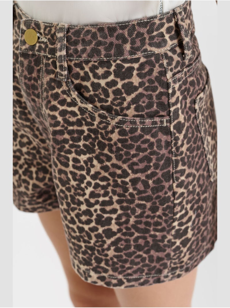 Shorts vaqueros LEO Multicolor - Kiabi