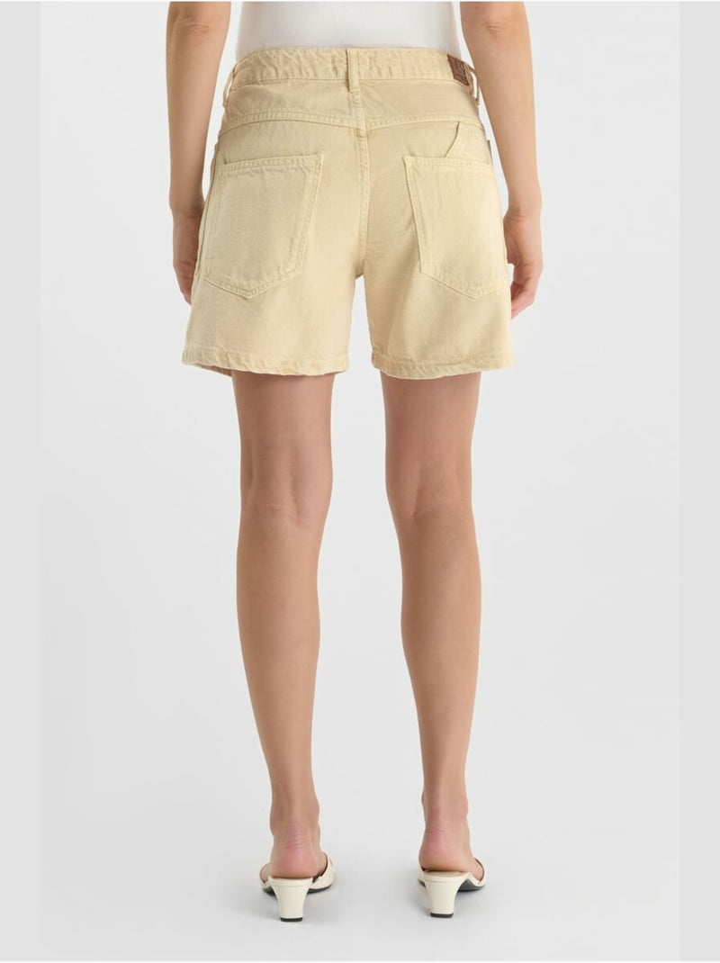 Shorts vaqueros MADO Amarillo - Kiabi