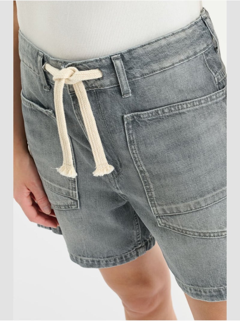 Shorts vaqueros MADO Gris - Kiabi