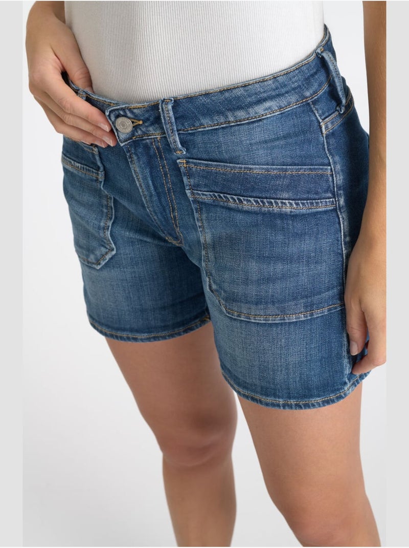 Shorts vaqueros MARGOT Azul - Kiabi