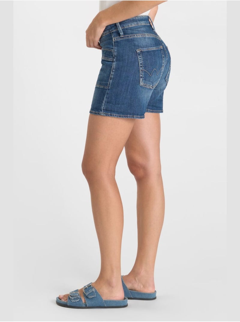 Shorts vaqueros MARGOT Azul - Kiabi