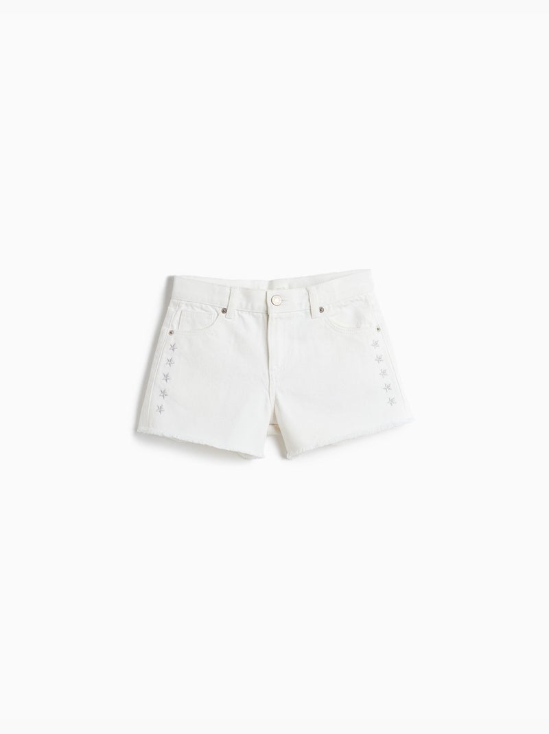 Shorts vaqueros, MO Fashion Blanco - Kiabi