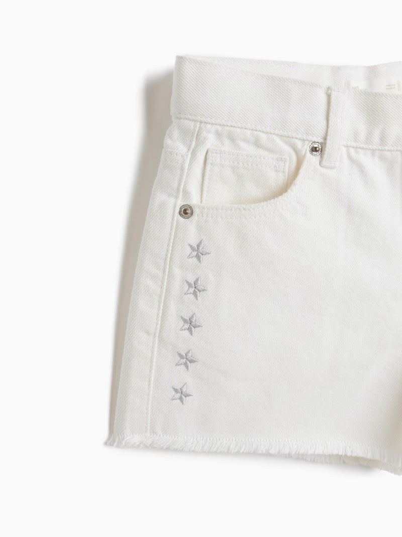 Shorts vaqueros, MO Fashion Blanco - Kiabi