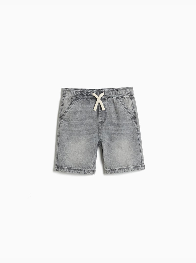 Shorts vaqueros, MO Fashion Gris - Kiabi
