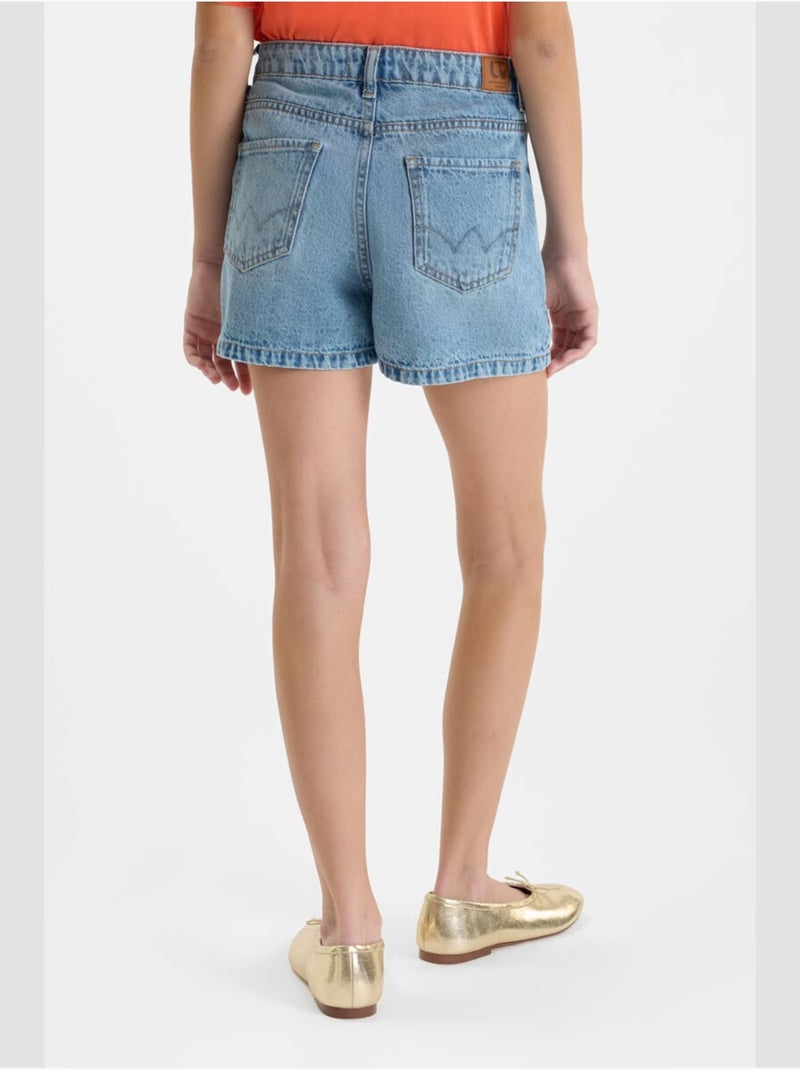 Shorts vaqueros MONTICEL Azul - Kiabi